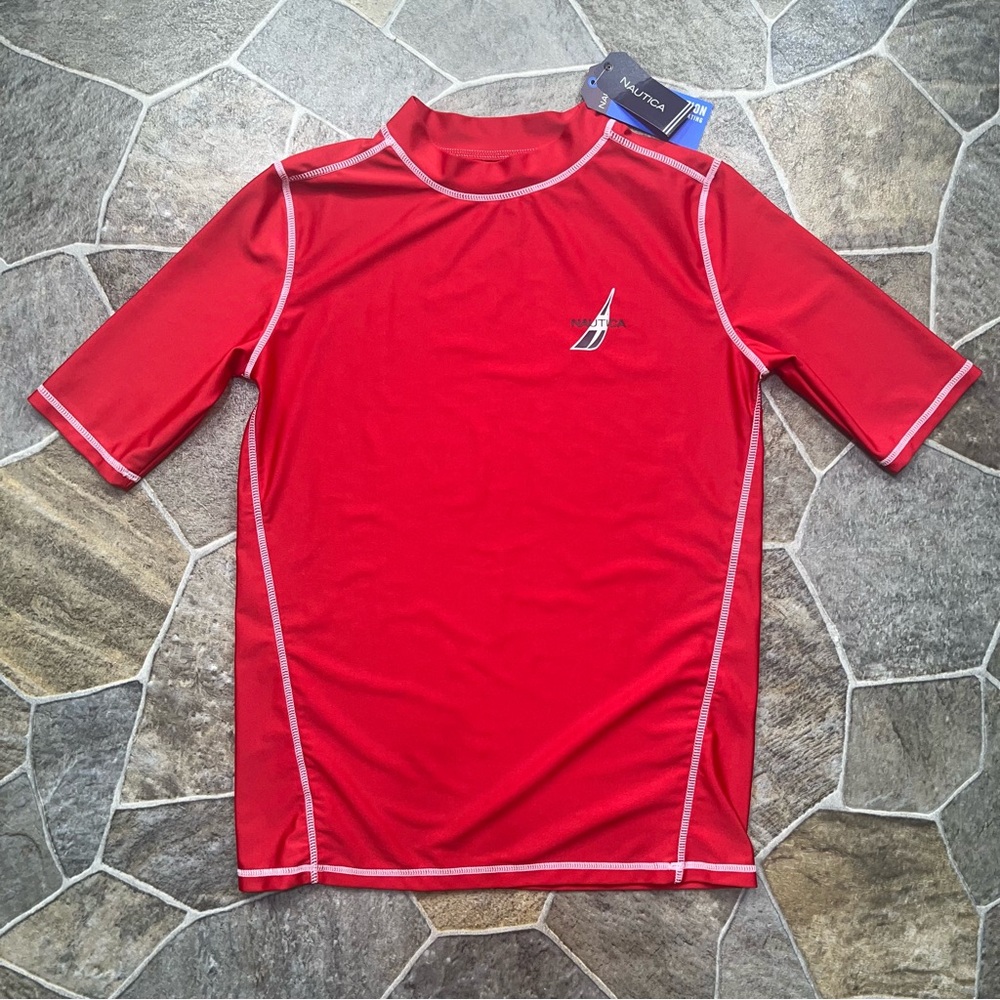 Nautica UV Protection 50+UPF rating Short Sleeve Shirt